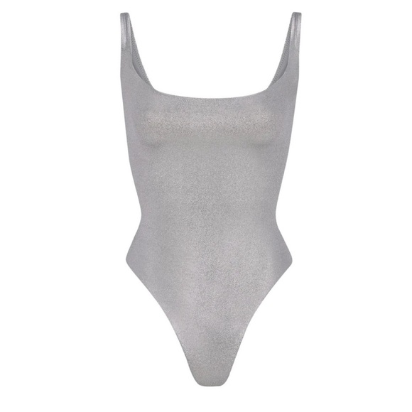 NWT FITS EVERYBODY SQUARE NECK BODYSUIT - Picture 1 of 3